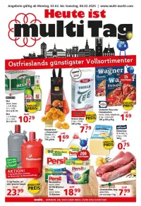 Multi Markt Prospekt ab 03.02.2025 (Montag)