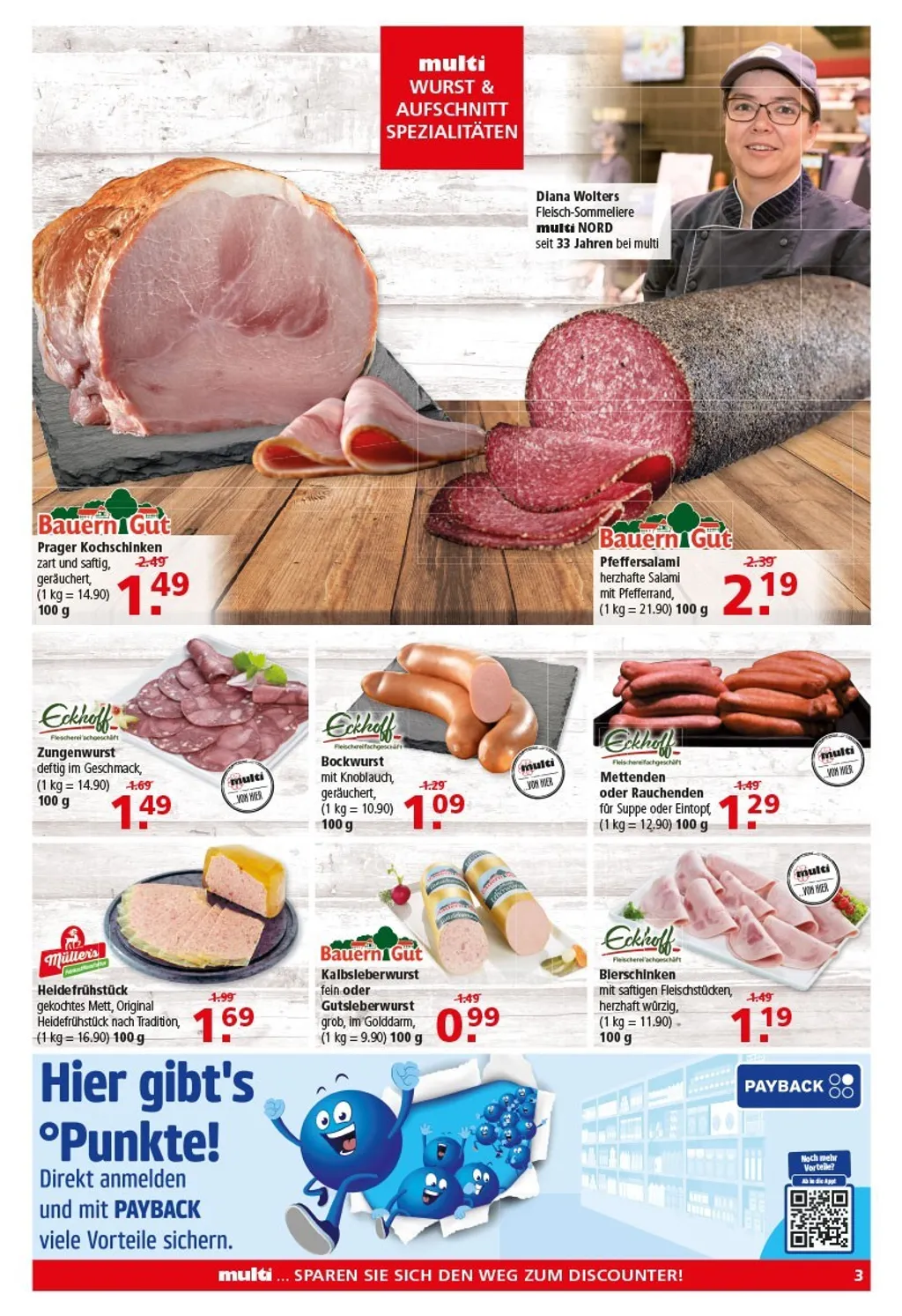 Multi Markt Prospekt ab 03.02.2025 (Montag)