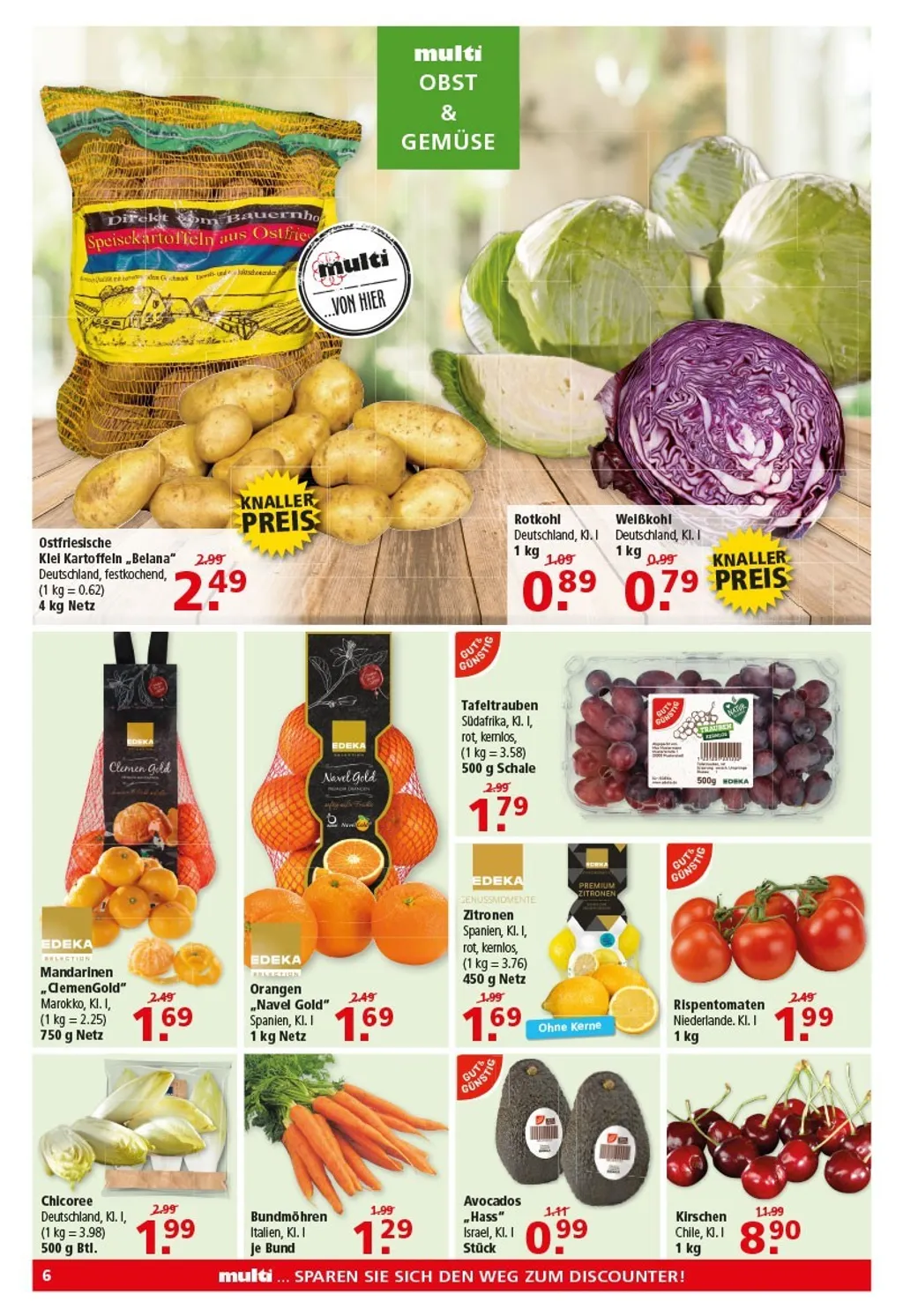 Multi Markt Prospekt ab 03.02.2025 (Montag)