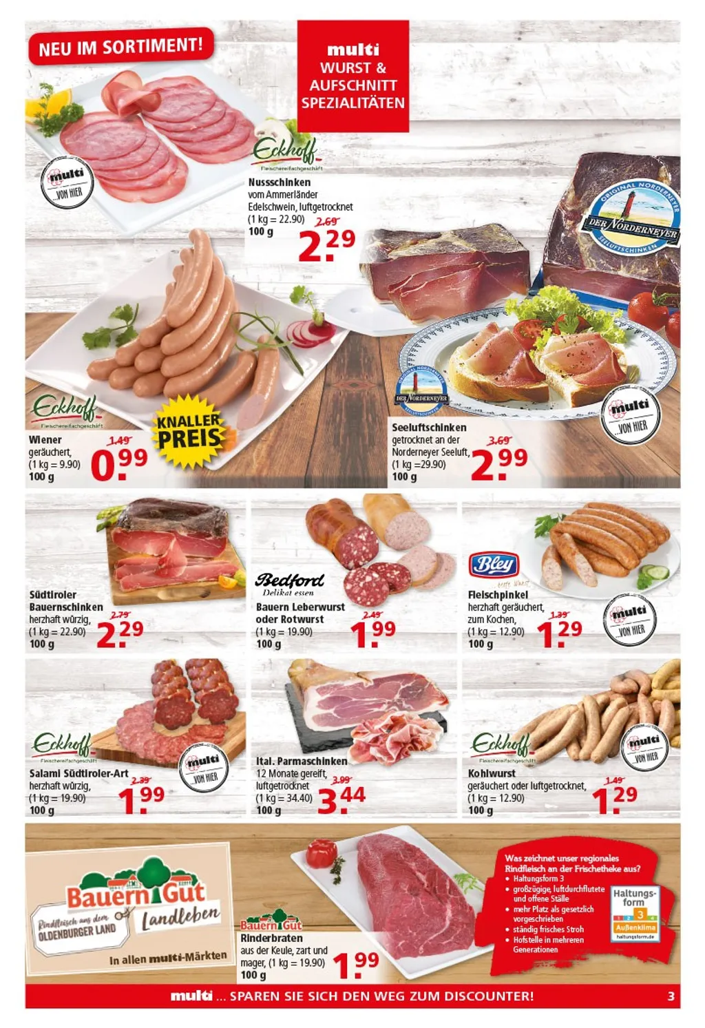 Multi Markt Prospekt ab 10.03.2025 (Montag)