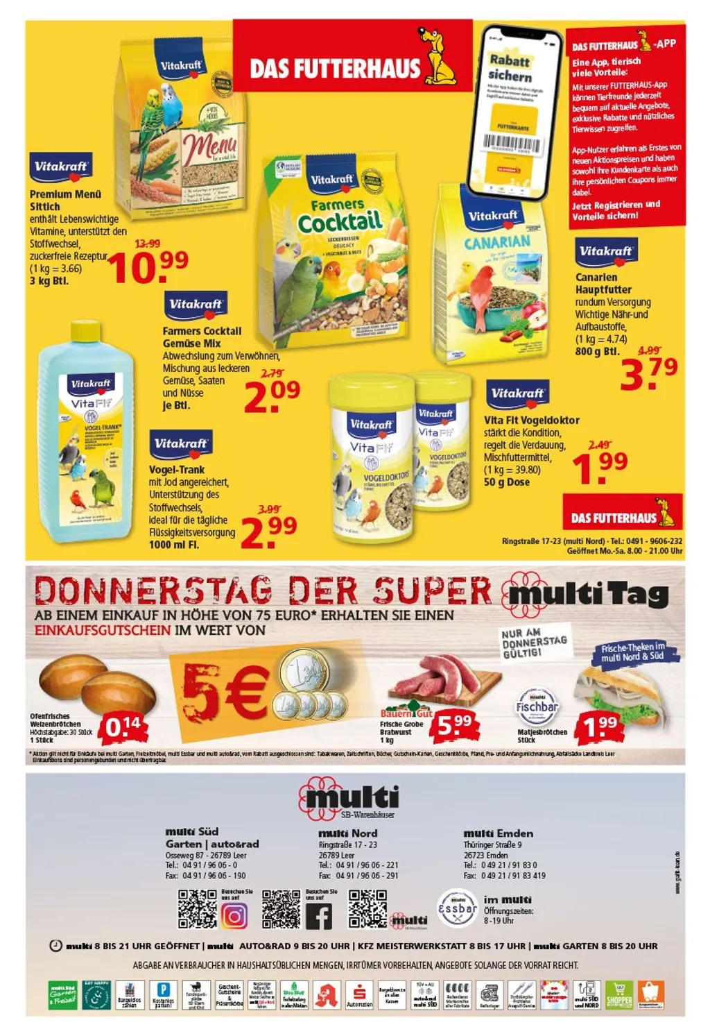 Multi Markt Prospekt ab 10.03.2025 (Montag)