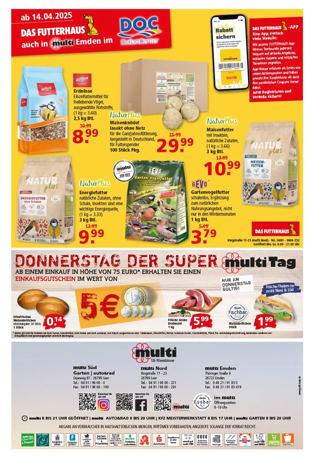 Multi Markt Prospekt ab 17.03.2025 (Montag)