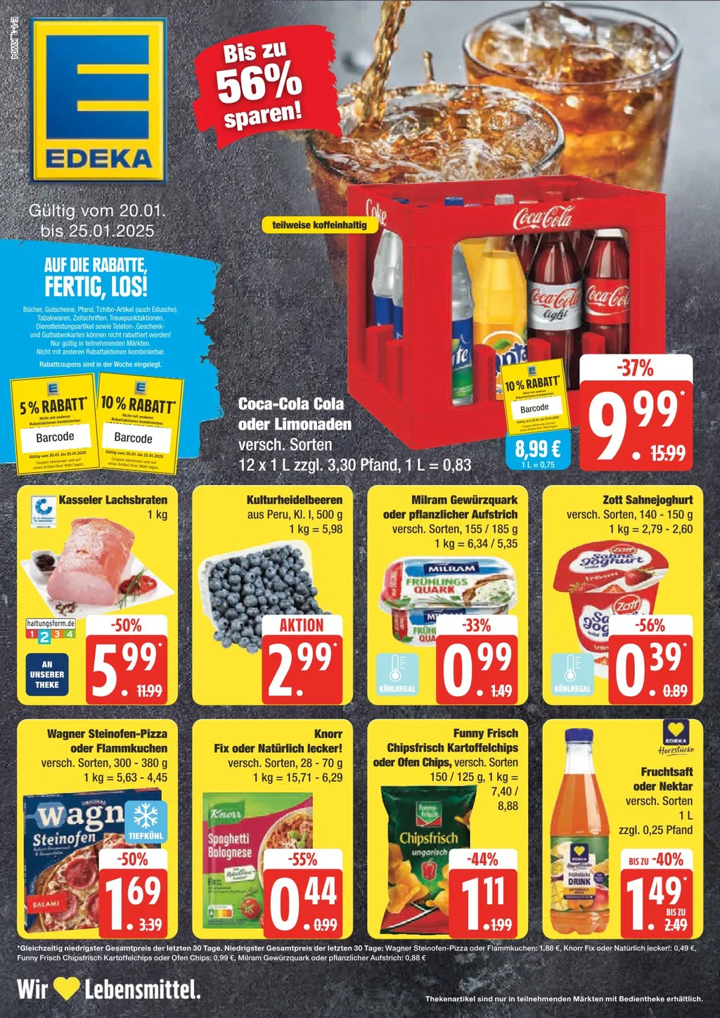 Edeka Nord Prospekt ab 20.01.2025 Montag