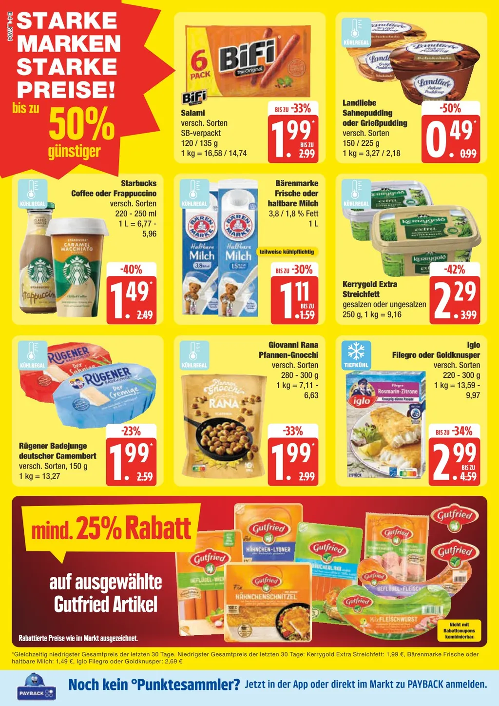 Edeka Nord Prospekt ab 20.01.2025 Montag