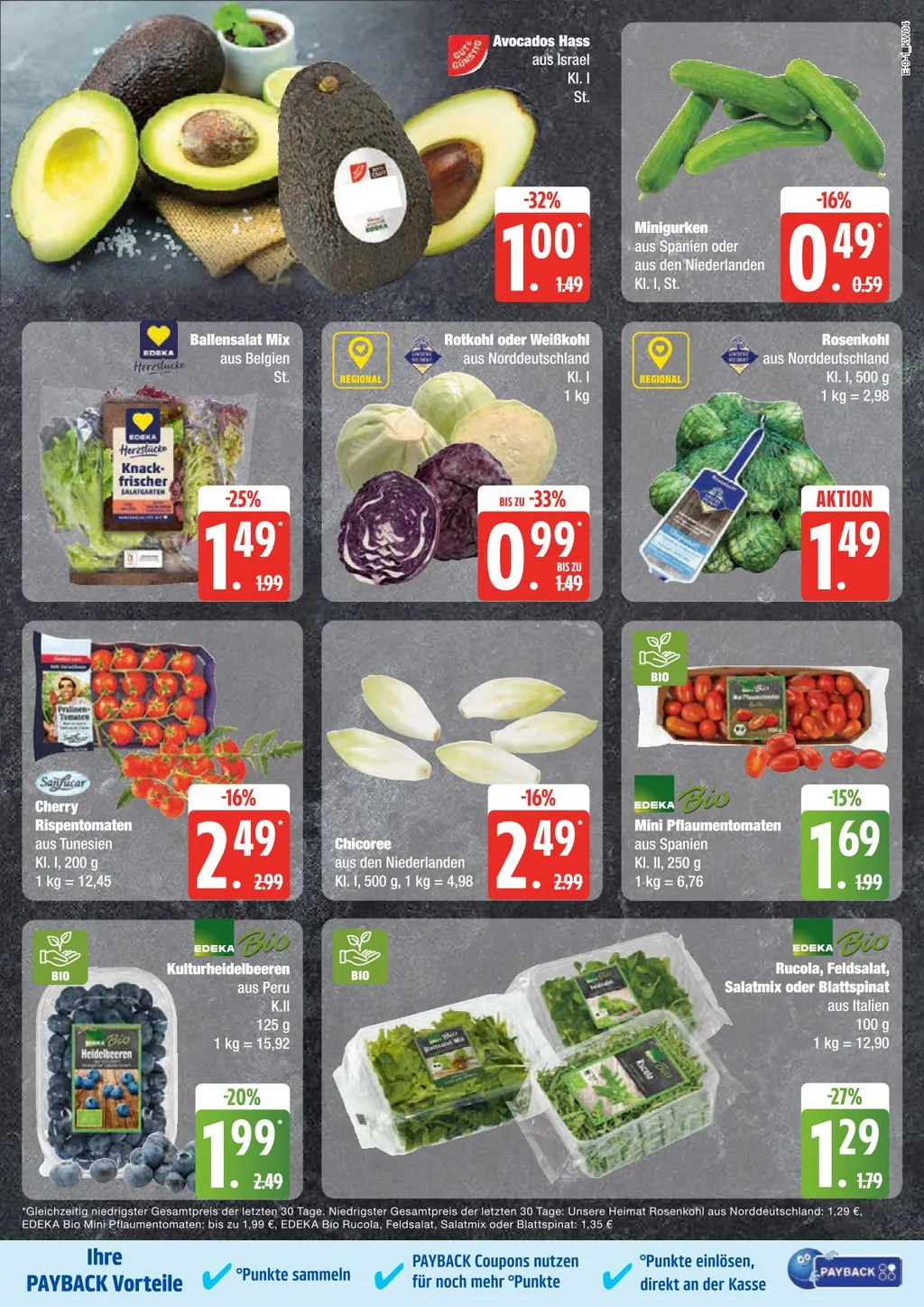 Edeka Nord Prospekt ab 20.01.2025 Montag