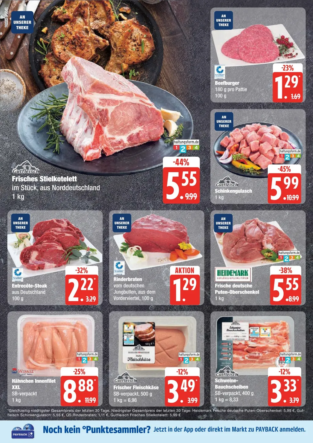 Edeka Nord Prospekt ab 20.01.2025 Montag