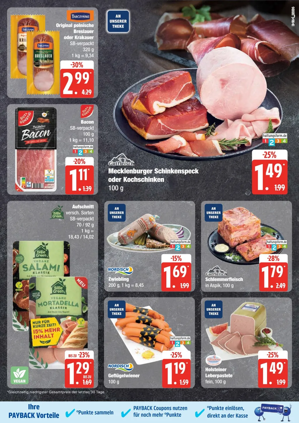 Edeka Nord Prospekt ab 20.01.2025 Montag