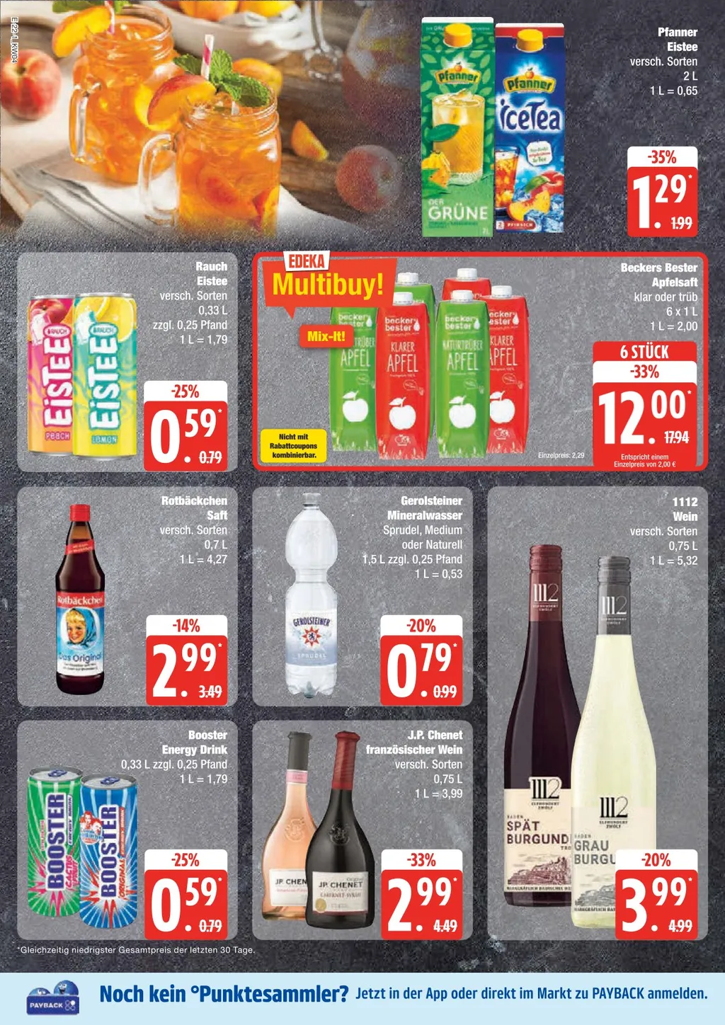 Edeka Nord Prospekt ab 20.01.2025 Montag