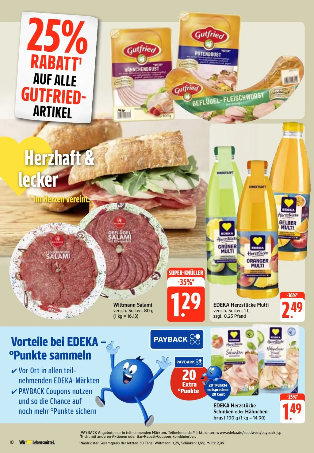 Edeka Südwest Prospekt ab 20.01.2025 (Montag)