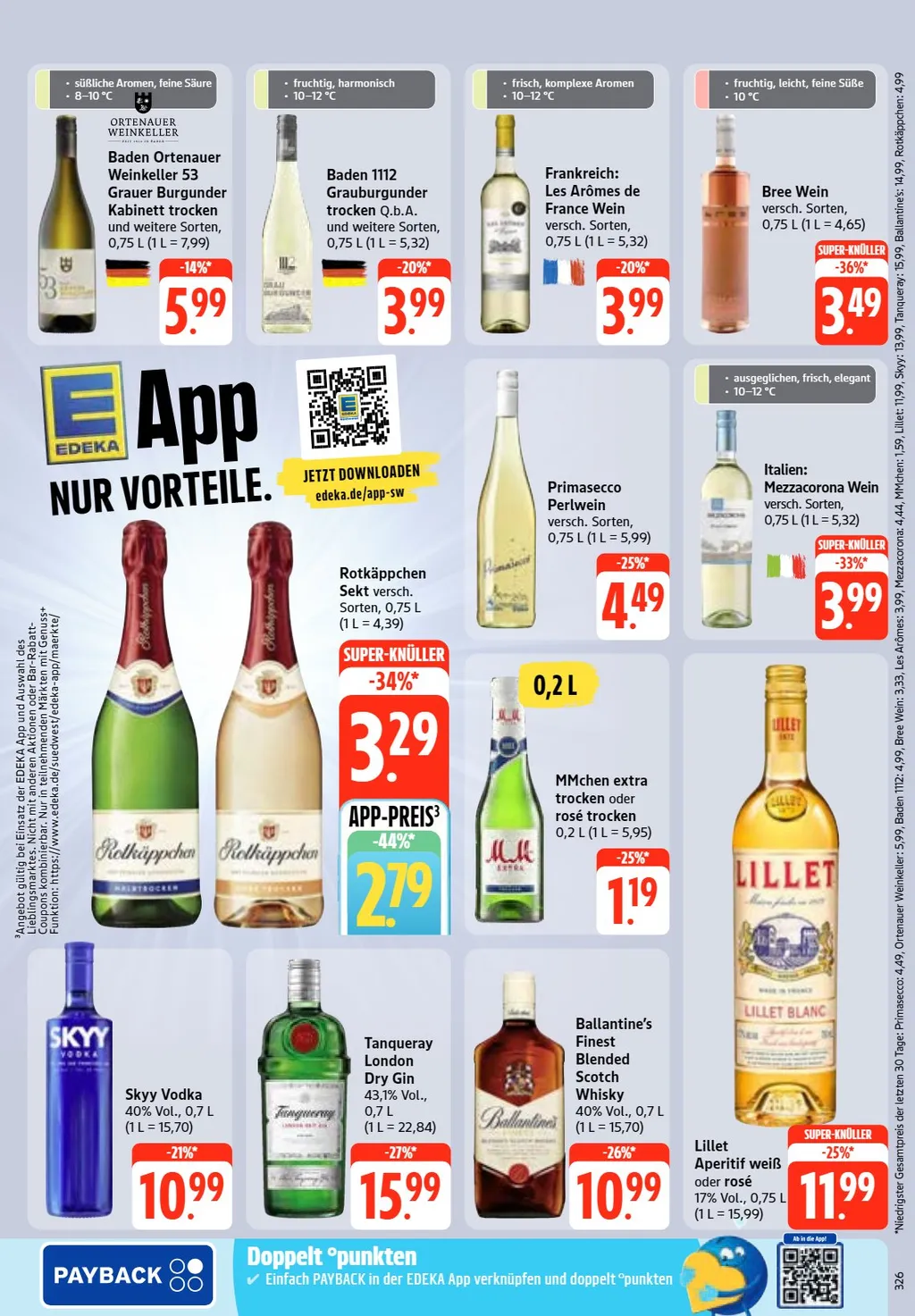 Edeka Südwest Prospekt ab 20.01.2025 (Montag)