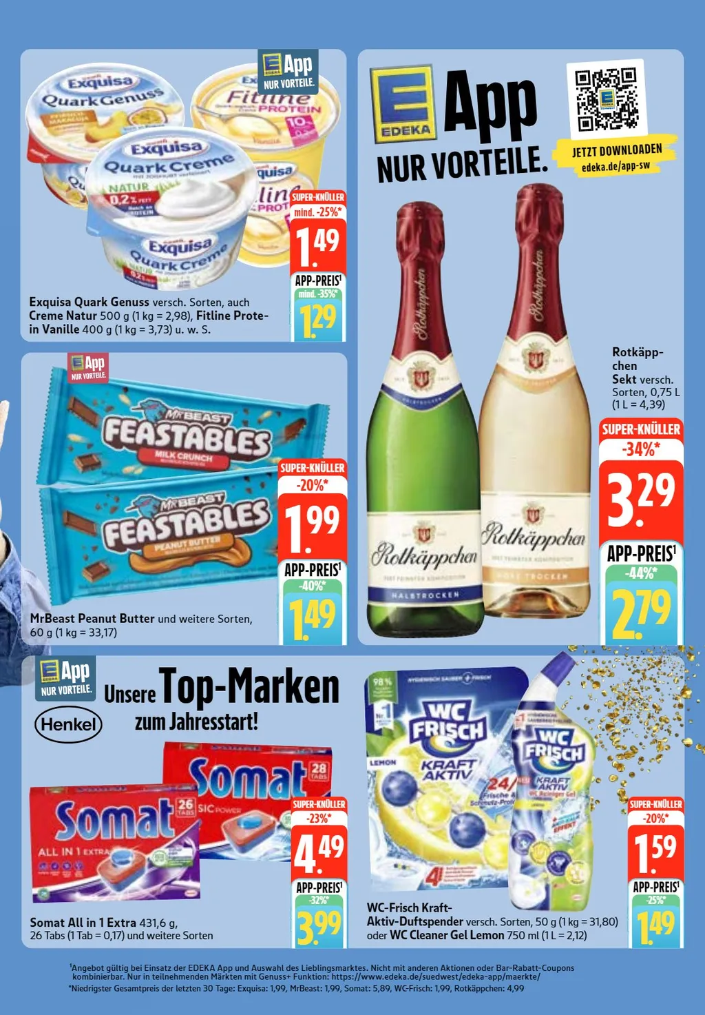 Edeka Südwest Prospekt ab 20.01.2025 (Montag)