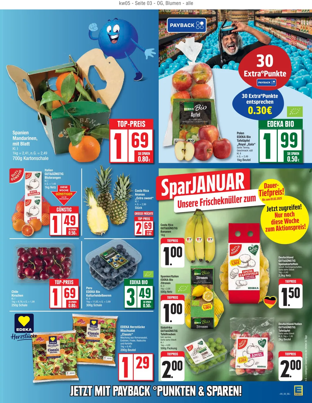 Edeka Prospekt ab 27.01.2025 Montag