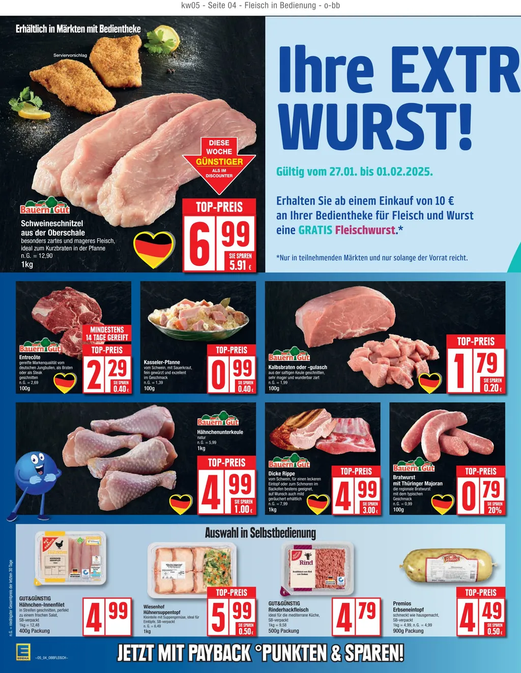 Edeka Prospekt ab 27.01.2025 Montag