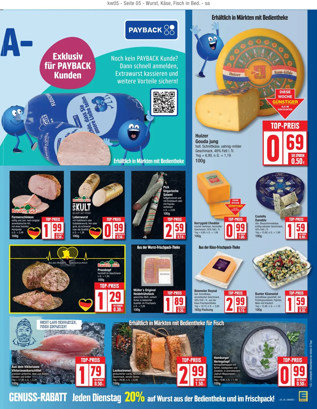 Edeka Prospekt ab 27.01.2025 Montag