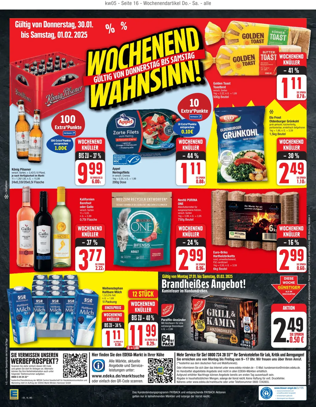 Edeka Prospekt ab 27.01.2025 Montag