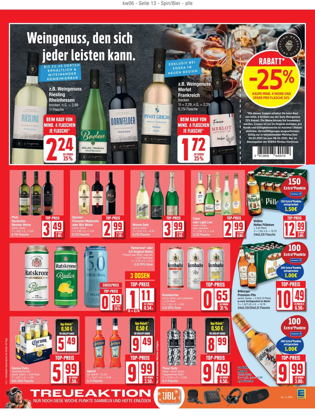 Edeka Prospekt ab 03.02.2025 Montag