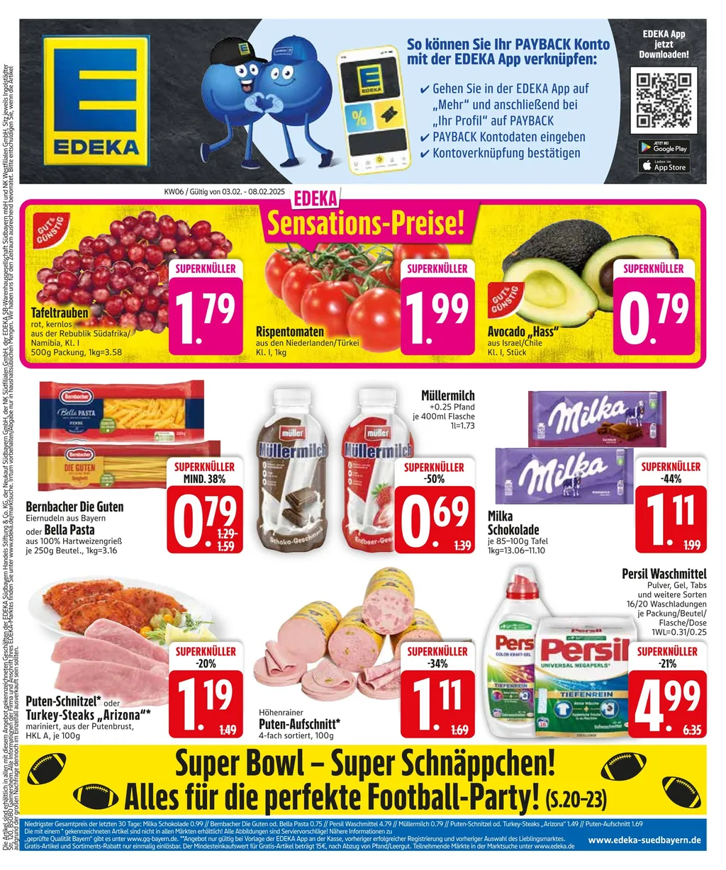 Edeka Prospekt ab 03.02.2025 Montag