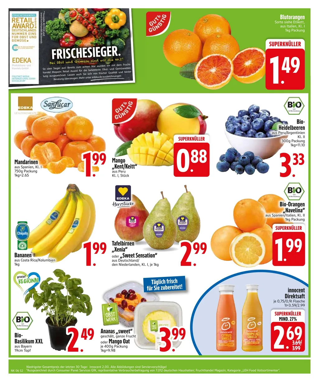 Edeka Prospekt ab 03.02.2025 Montag