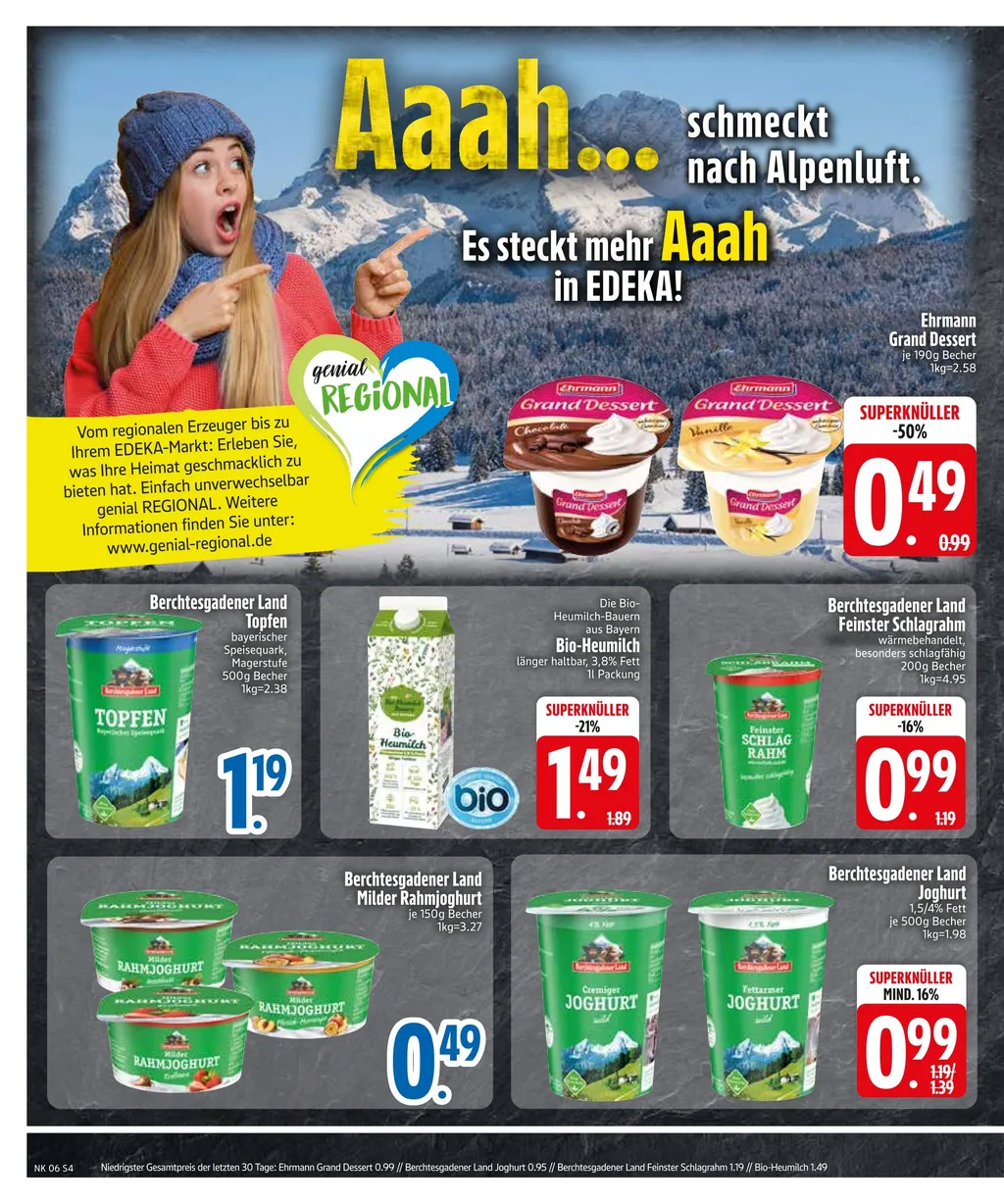 Edeka Prospekt ab 03.02.2025 Montag