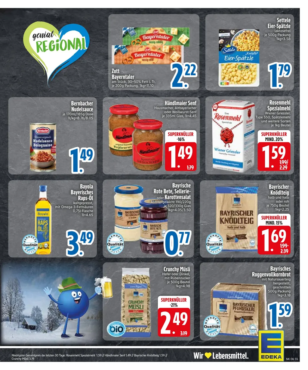 Edeka Prospekt ab 03.02.2025 Montag