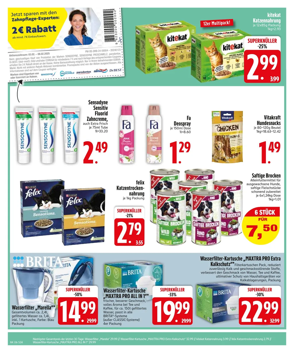 Edeka Prospekt ab 03.02.2025 Montag