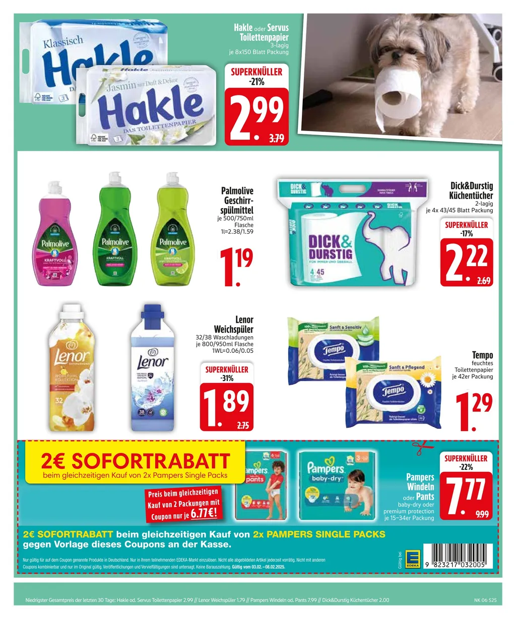 Edeka Prospekt ab 03.02.2025 Montag