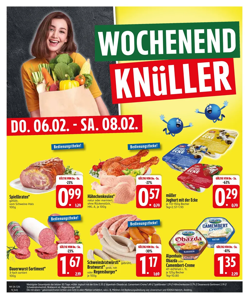 Edeka Prospekt ab 03.02.2025 Montag