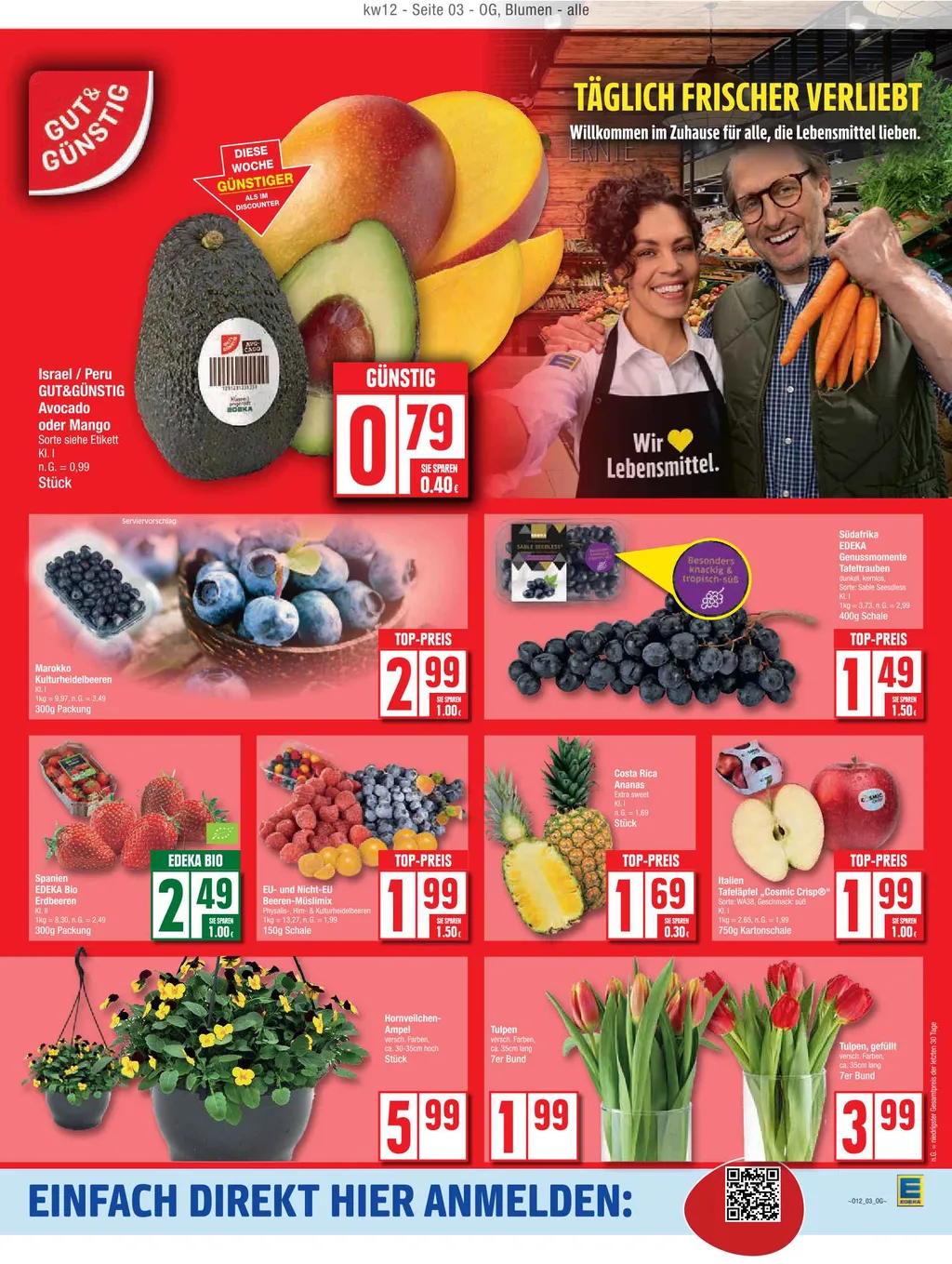 Edeka Prospekt ab 17.03.2025 Montag