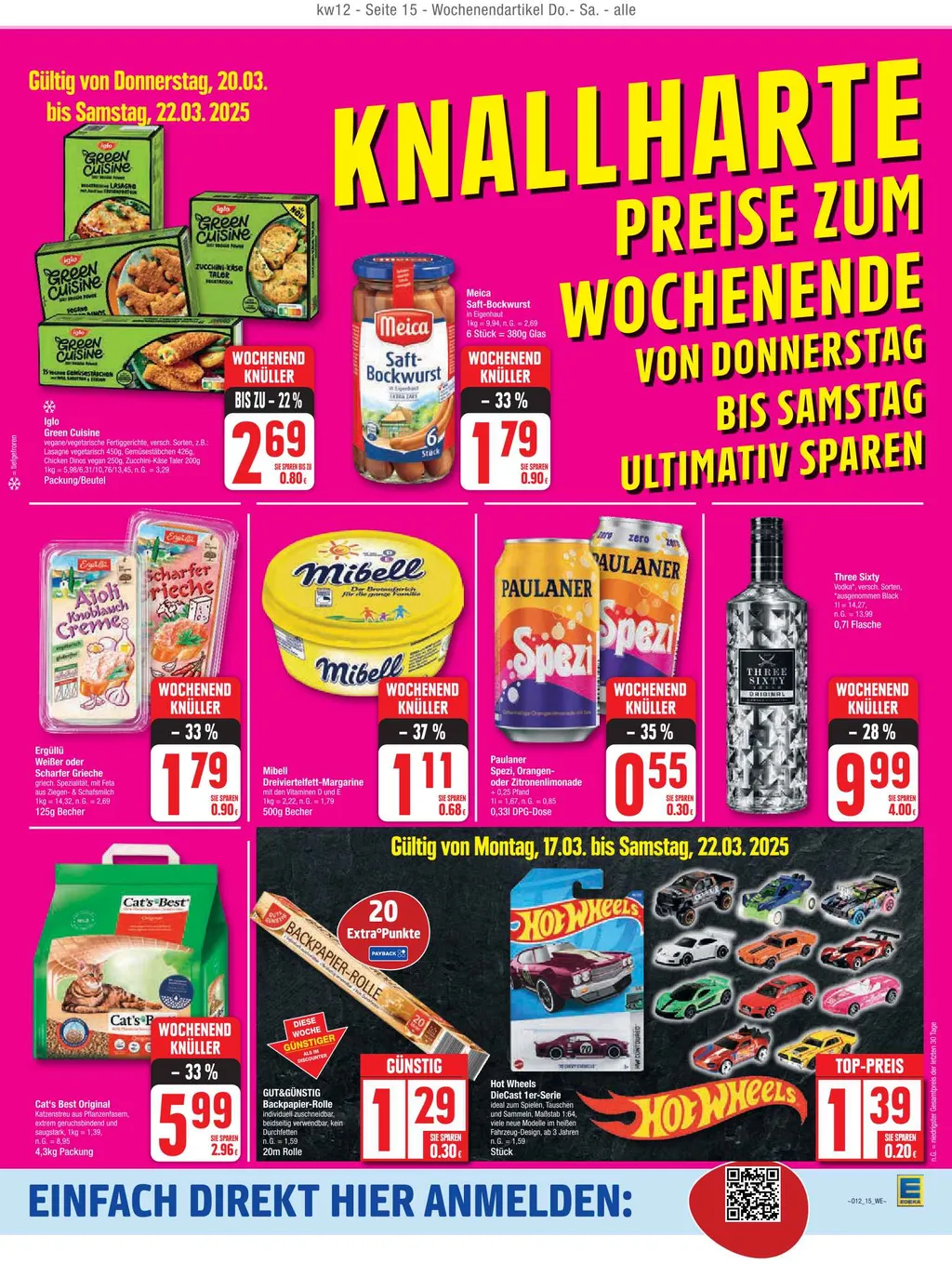 Edeka Prospekt ab 17.03.2025 Montag