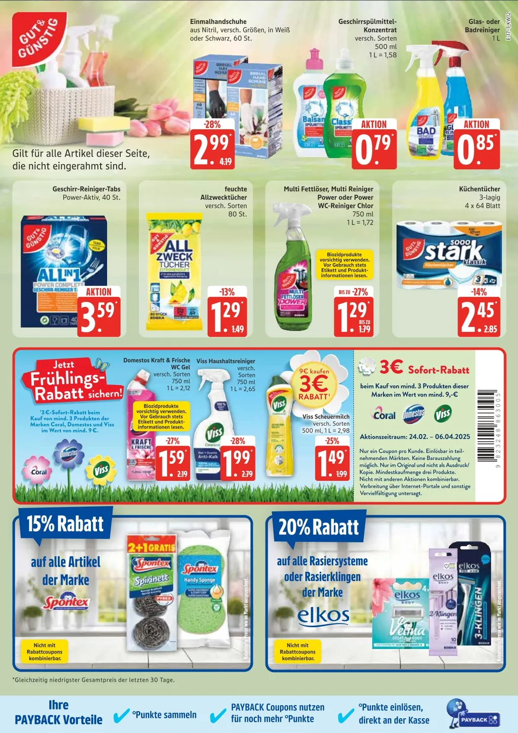 Edeka Nord Prospekt ab 17.03.2025 Montag