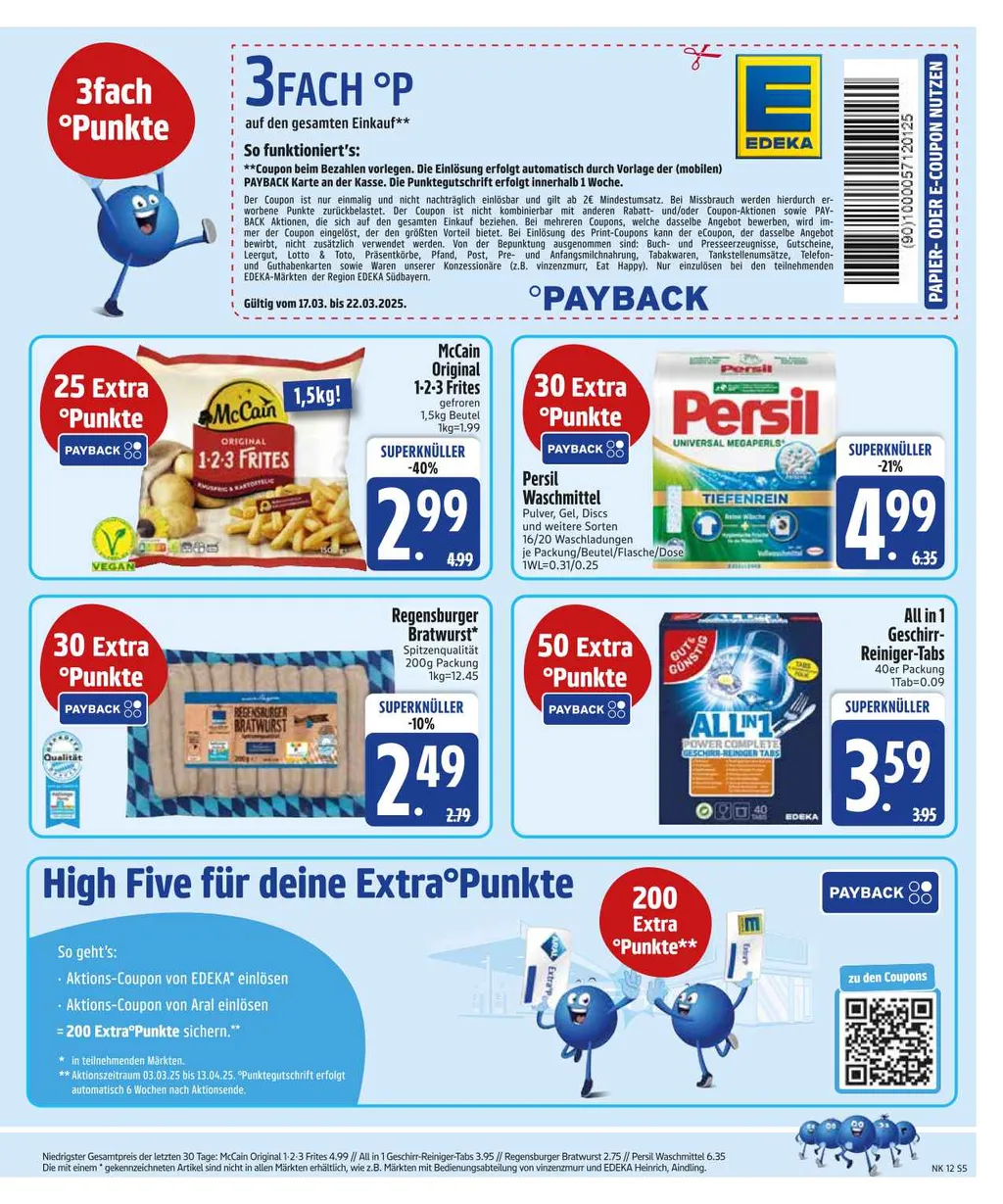 Edeka Südbayern Prospekt ab 17.03.2025 Montag