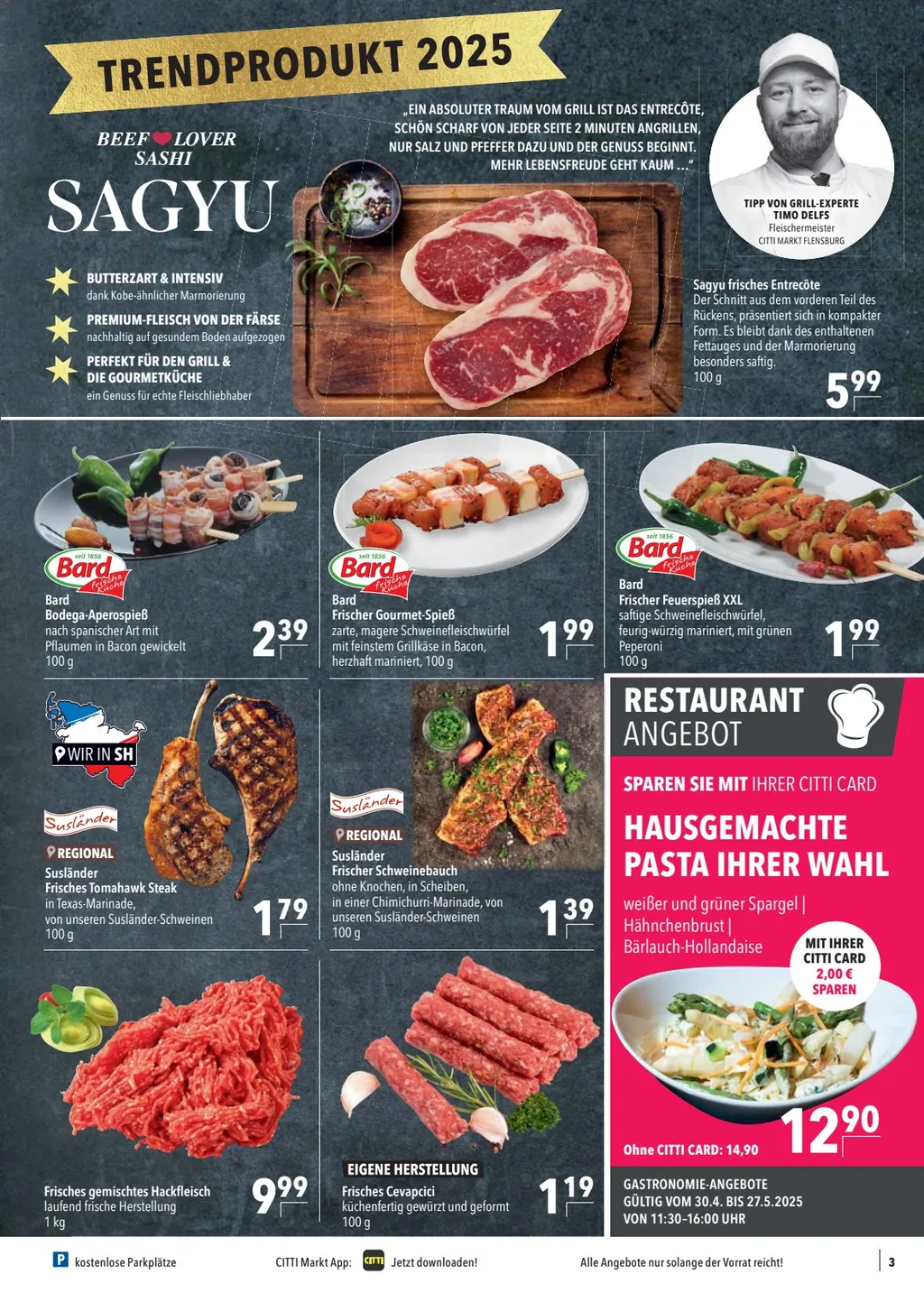 Citti Markt Prospekt ab 30.04.2025 (Mittwoch)
