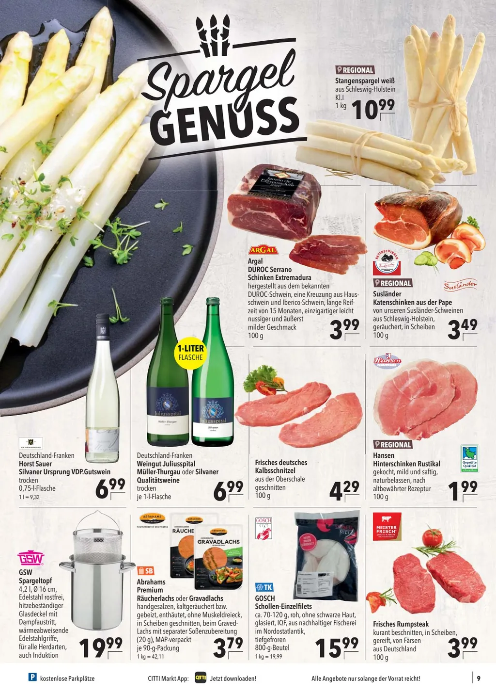 Citti Markt Prospekt ab 30.04.2025 (Mittwoch)