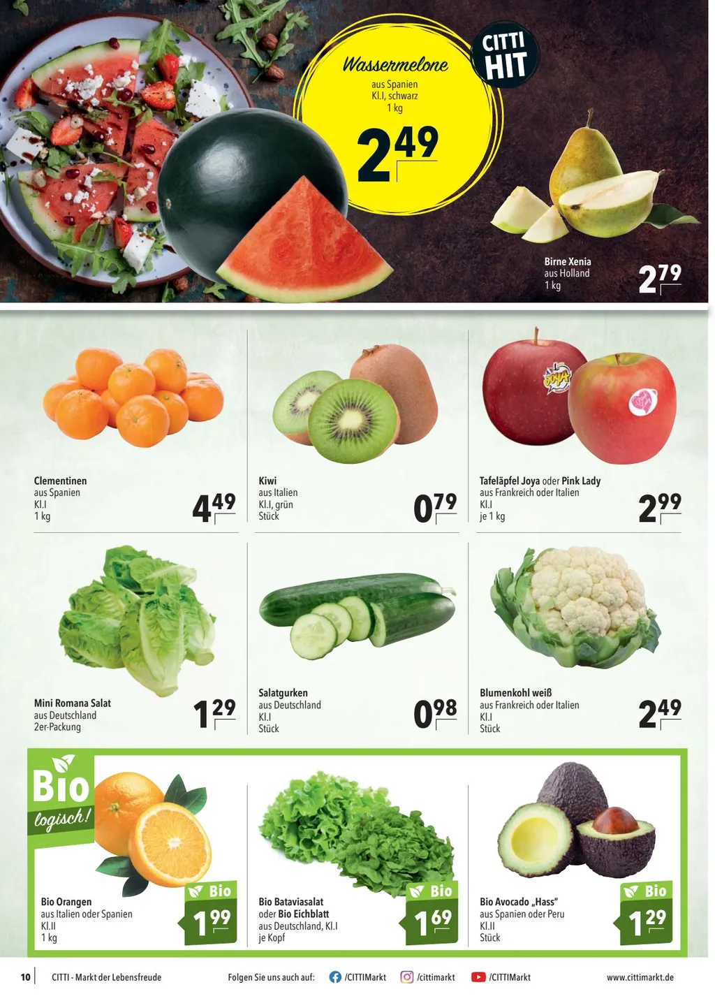 Citti Markt Prospekt ab 30.04.2025 (Mittwoch)