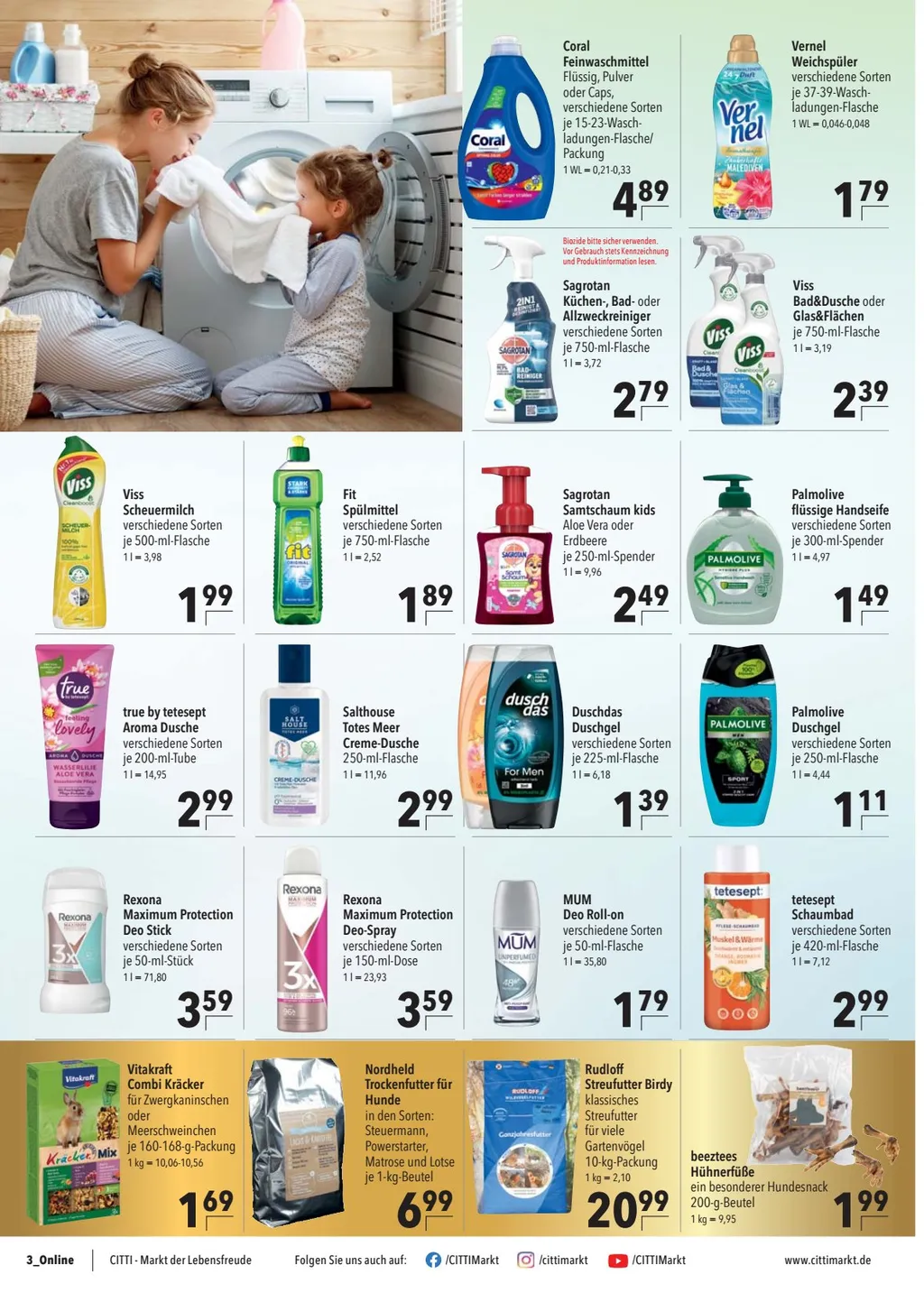 Citti Markt Prospekt ab 30.04.2025 (Mittwoch)