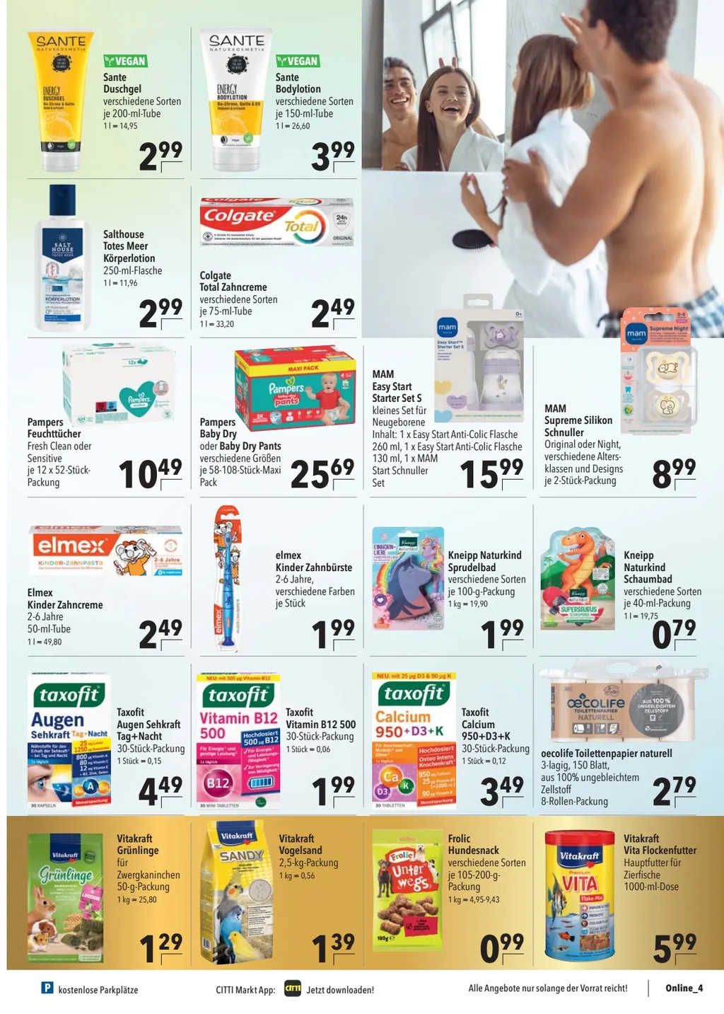 Citti Markt Prospekt ab 30.04.2025 (Mittwoch)