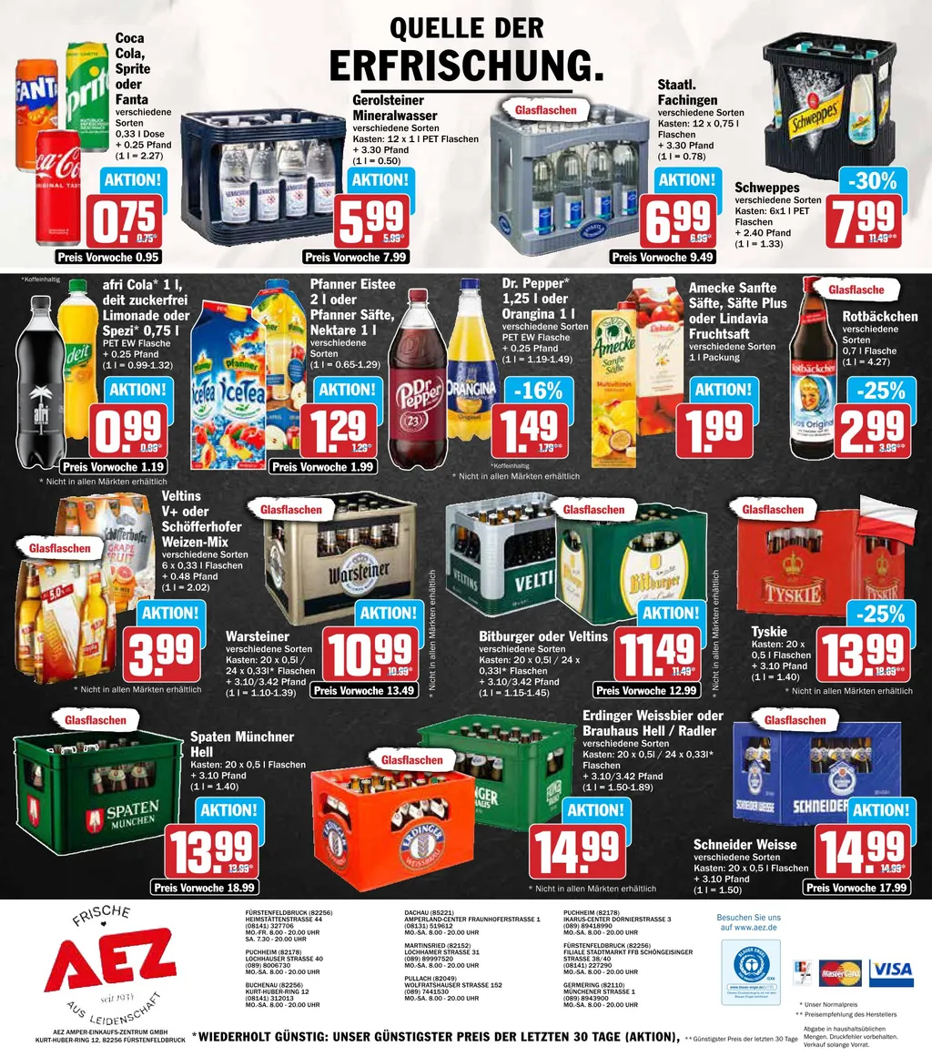 Aez Prospekt ab 27.01.2025 Montag