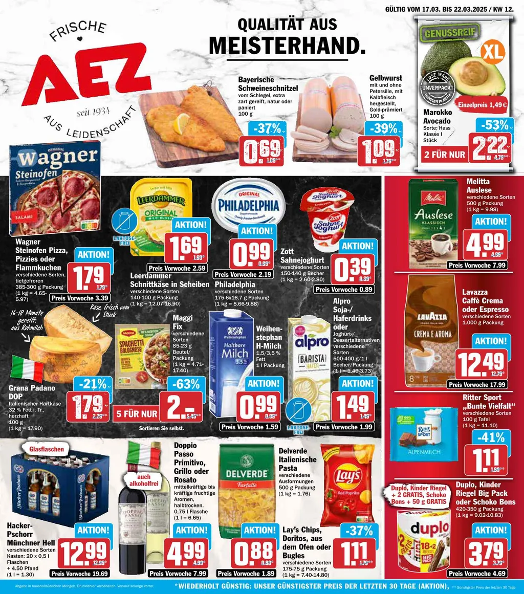 Aez Prospekt ab 17.03.2025 Montag