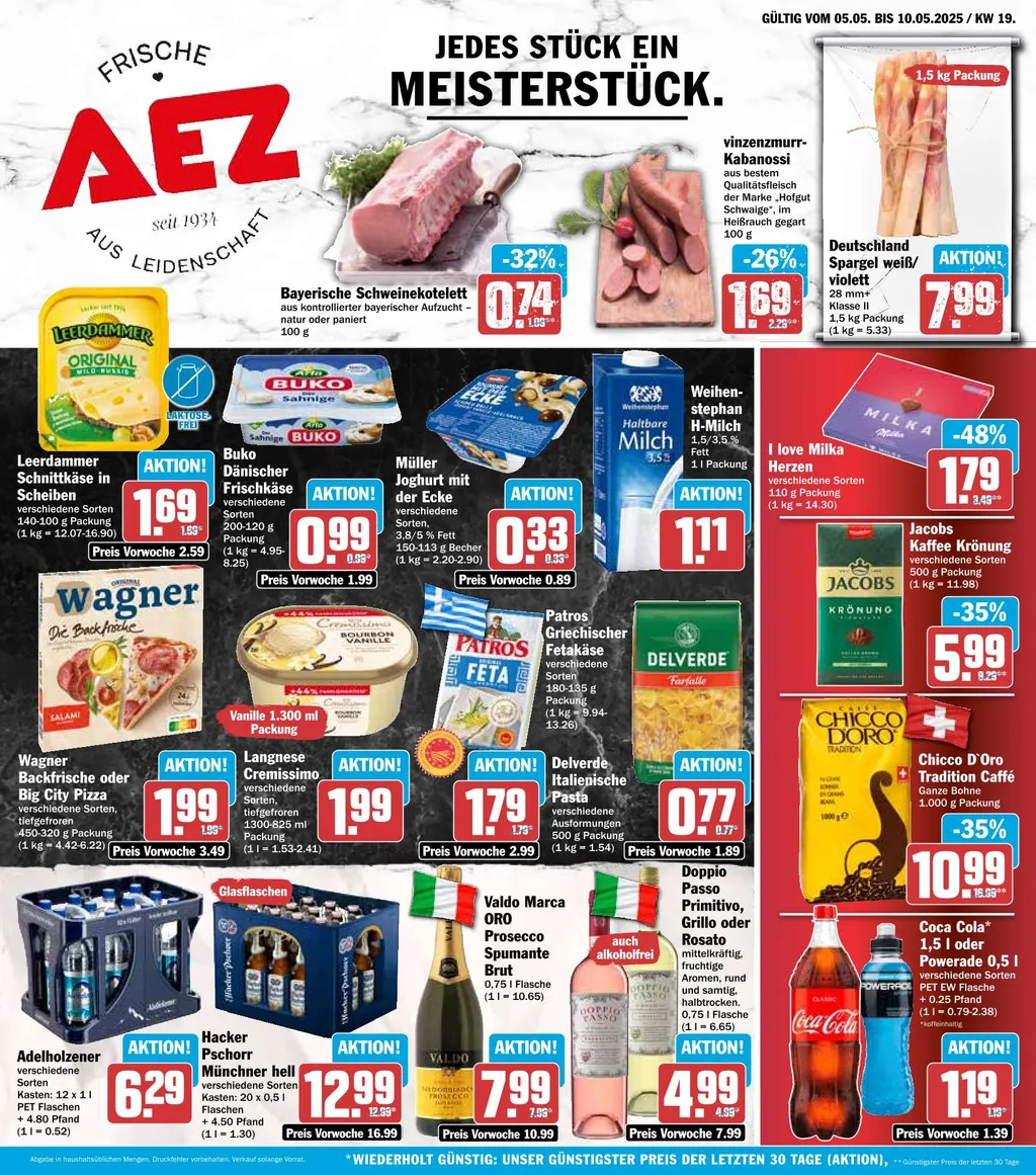 Aez Prospekt ab 05.05.2025 Montag