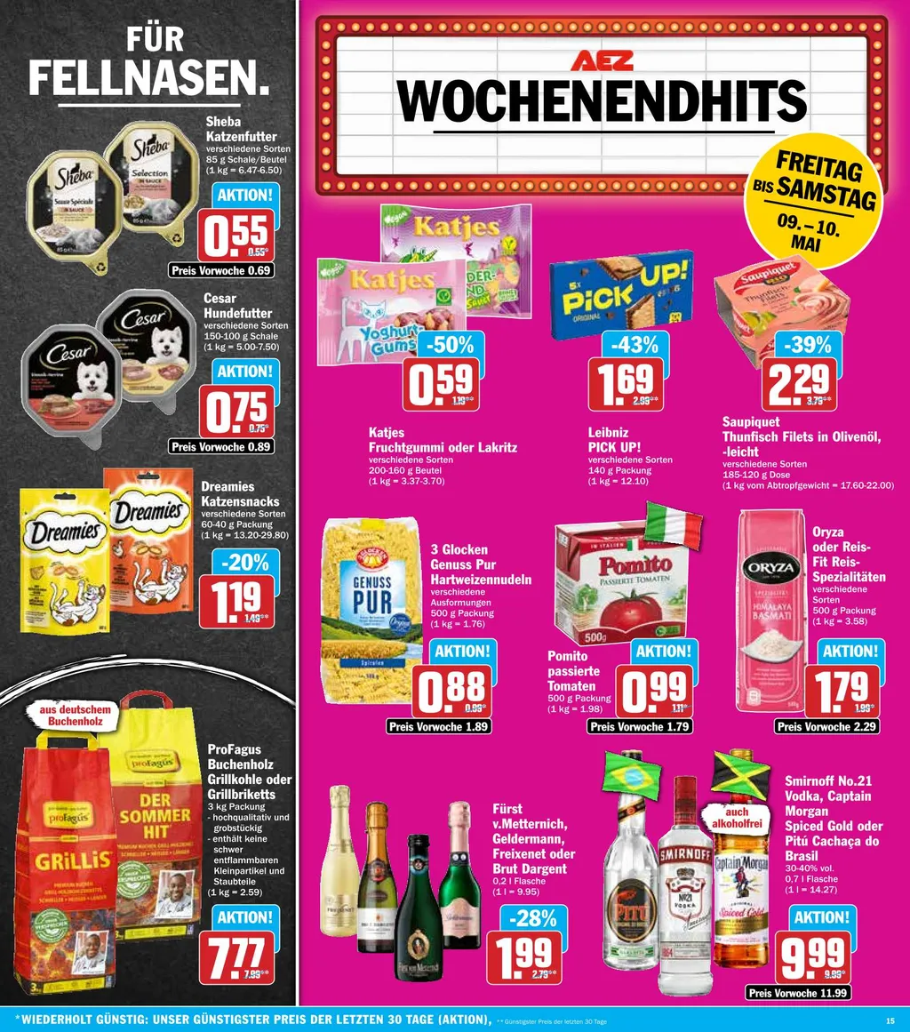 Aez Prospekt ab 05.05.2025 Montag