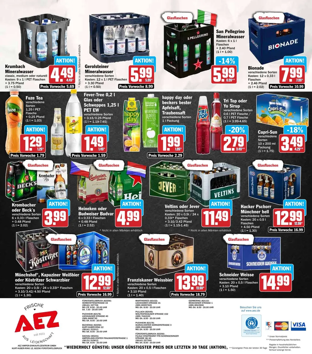 Aez Prospekt ab 05.05.2025 Montag