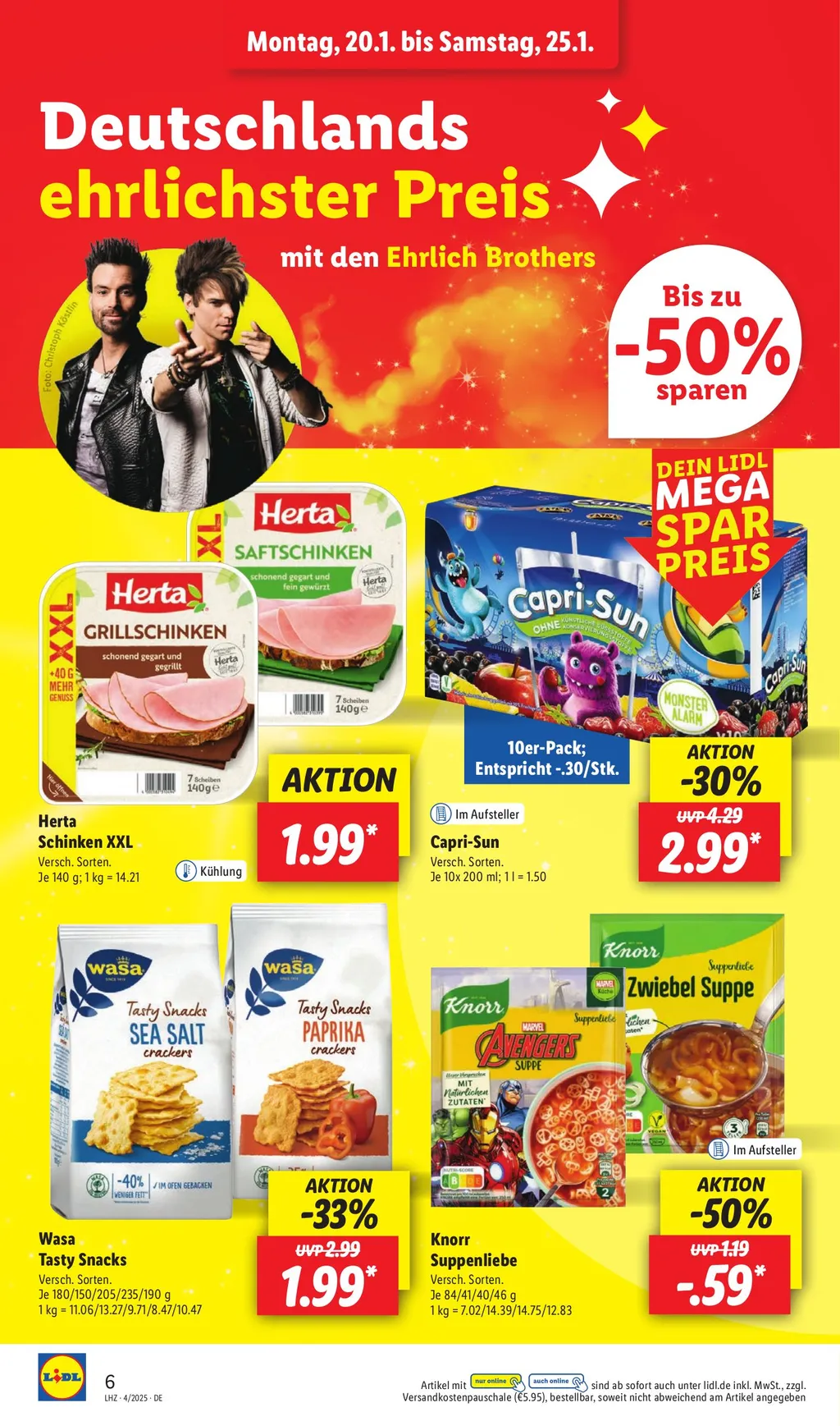 Lidl Prospekt ab 20.01.2025 (Montag)