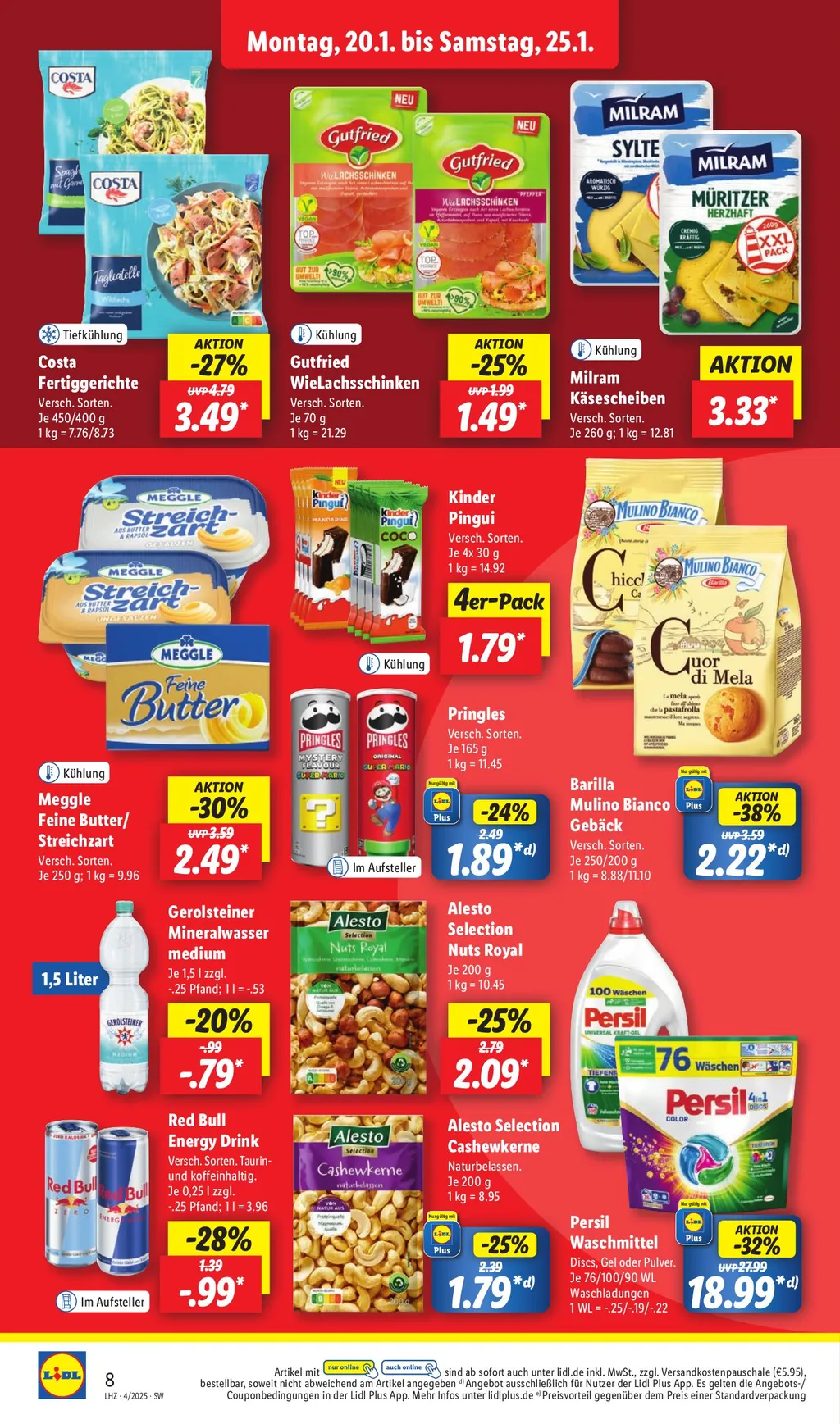 Lidl Prospekt ab 20.01.2025 (Montag)