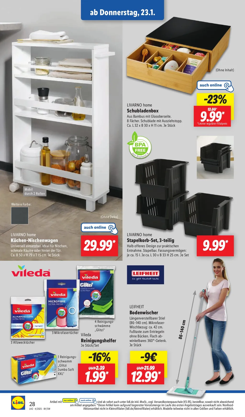 Lidl Prospekt ab 20.01.2025 (Montag)