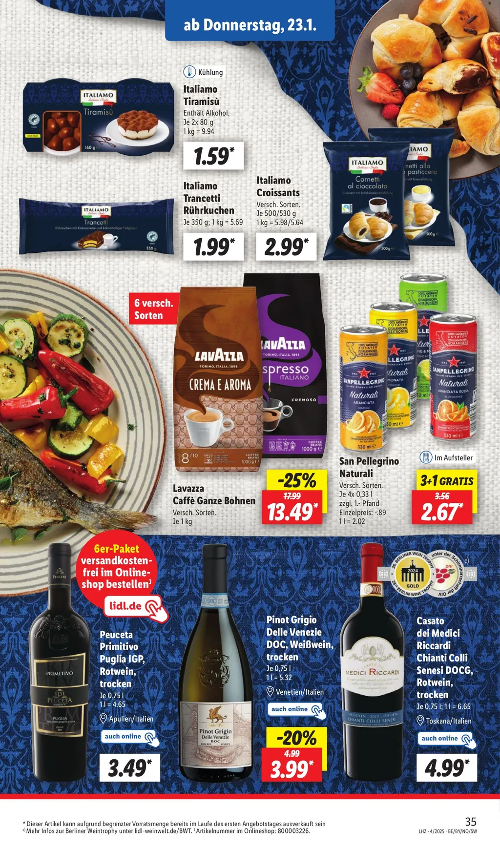 Lidl Prospekt ab 20.01.2025 (Montag)