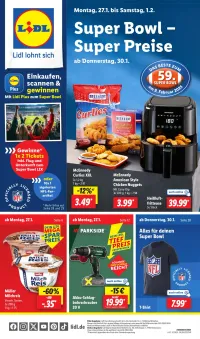 Lidl Prospekt ab 27.01.2025 (Montag)