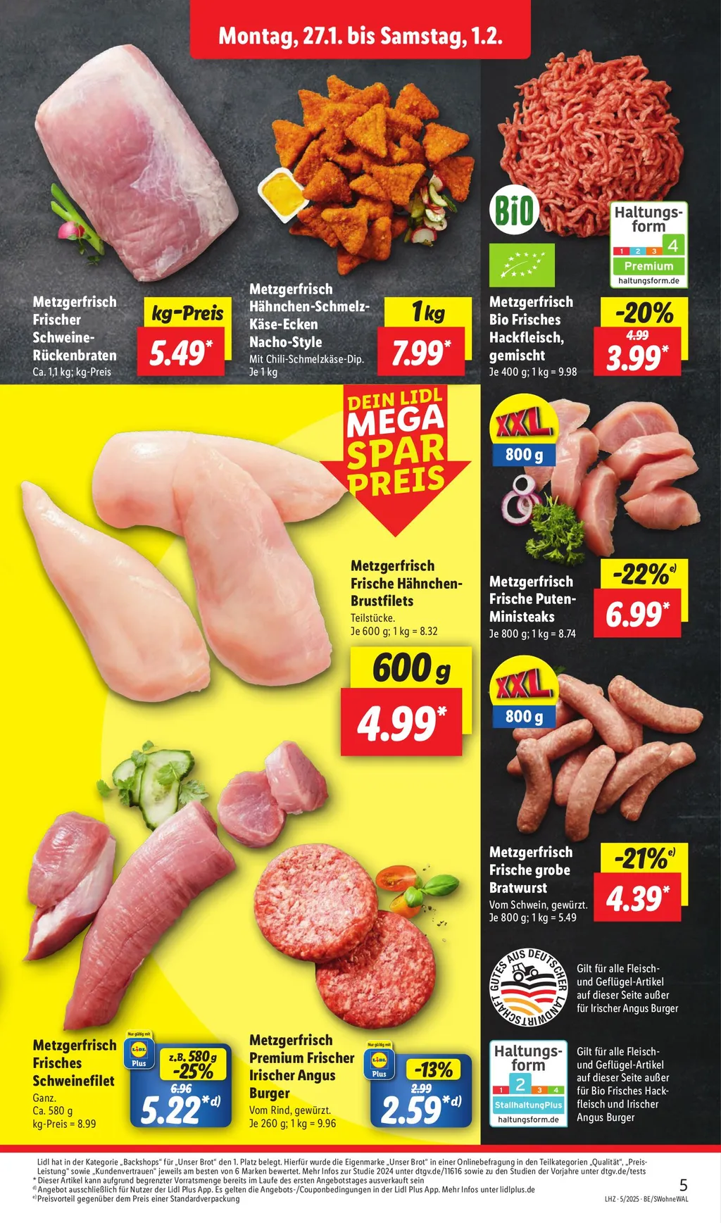 Lidl Prospekt ab 27.01.2025 (Montag)