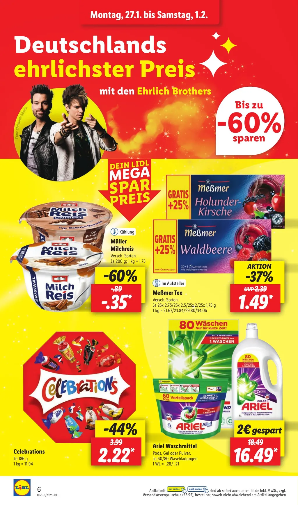 Lidl Prospekt ab 27.01.2025 (Montag)