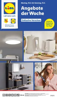 Lidl Angebote der woche ab 10.02.2025 (Montag)