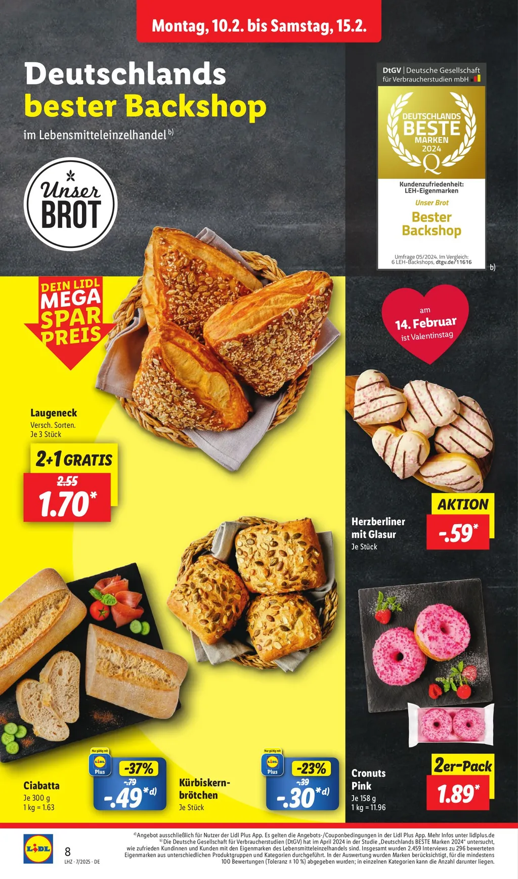 Lidl Prospekt ab 10.02.2025 (Montag)